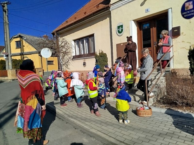 Dětský masopustní průvod