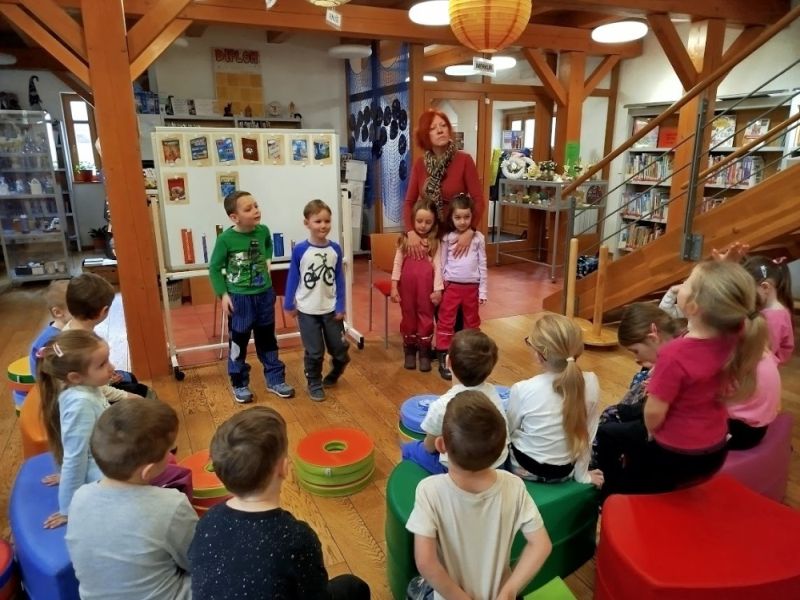 Jak to chodí v knihovně