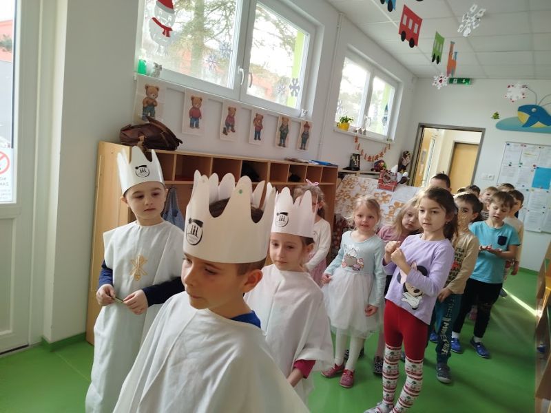 Leden ve třídě starších dětí