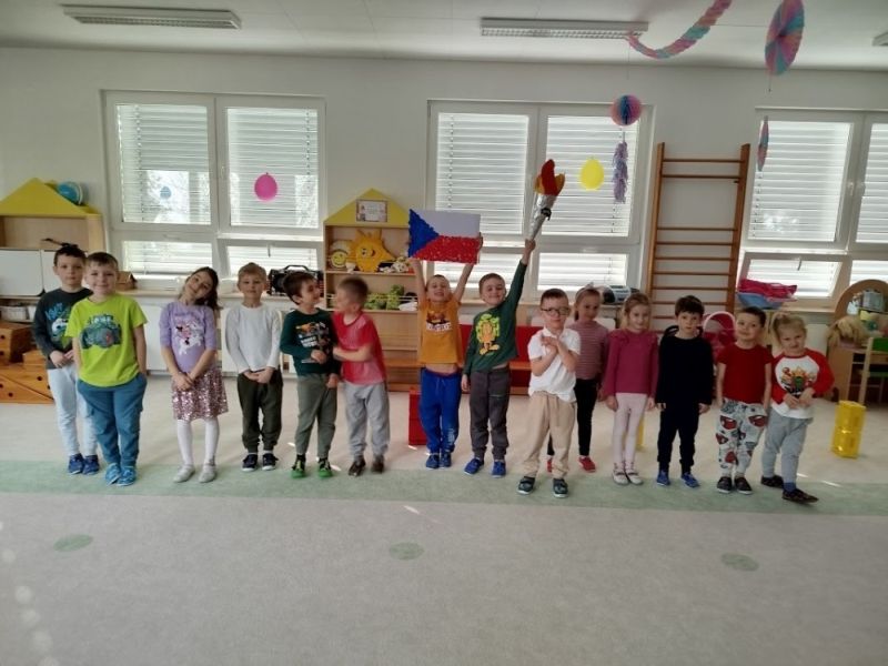 Únor ve třídě starších dětí